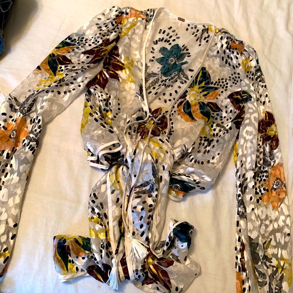 Free People Wrap Top